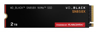WESTERN DIGITAL  Black SN850X M.2 2000 Go PCI Express 4.0 NVMe - Neuf