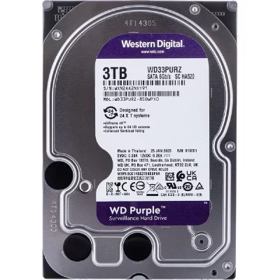 WESTERN DIGITAL  Blue Purple 3.5"" 3 To S&eacute;rie ATA III