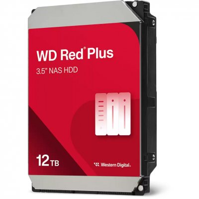 WESTERN DIGITAL  HDD Red Plus 12TB 3.5 SATA 512MB disque dur 12 To