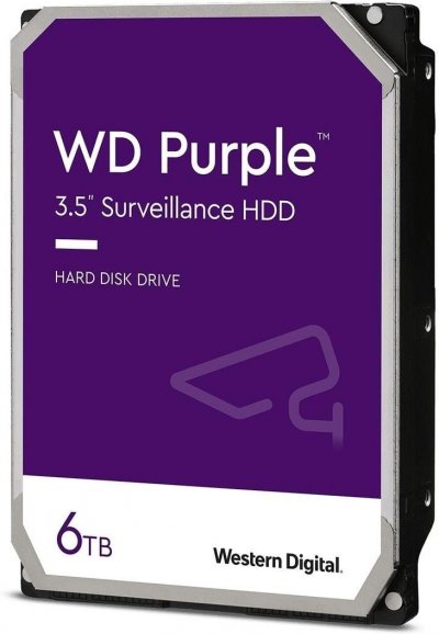 WESTERN DIGITAL  Purple Surveillance 3.5"" 6000 Go SATA