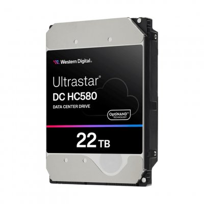 WESTERN DIGITAL  Ultrastar DC HC580 disque dur 22 To 7200 tr/min 512 Mo 3.5 SATA - Neuf