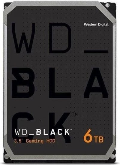WESTERN DIGITAL  WD_BLACK WD6004FZBX, 6 To, 7200 tr/min, 256 Mo, 3.5', S&eacute;rie ATA III