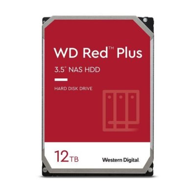 WESTERN DIGITAL  WD Red Plus 3.5"" 12000 Go S&eacute;rie ATA III