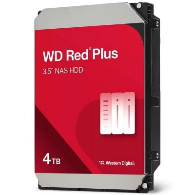 WESTERN DIGITAL  WD Red Plus 3.5"" 4000 Go S&eacute;rie ATA III