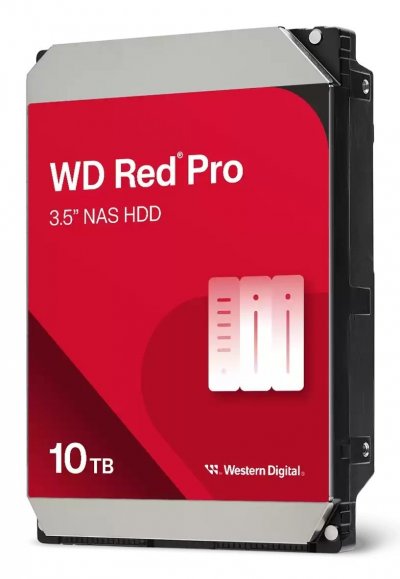 WESTERN DIGITAL  WD Red Pro 10 To - Disque dur 7200 tr/min pour NAS - WD103KFBX