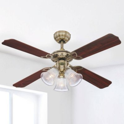 WESTINGHOUSE  Princess Trio ventilateur &agrave; &eacute;clairage
