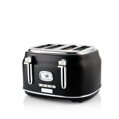WESTINGHOUSE  - Retro Toaster - Grille-pain &agrave; 4 tranches - Noir