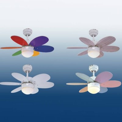 WESTINGHOUSE  turbo li ventilateur de plafond multicolore/pin 76 cm