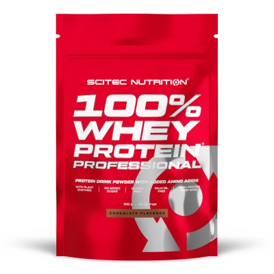 SCITEC NUTRITION Whey concentr&eacute;e 100% Whey Protein Professional - Chocolate 500g