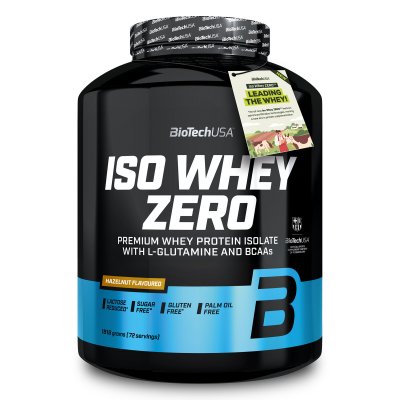BIOTECH USA Whey Isolate -  - Iso whey zero (1816g) - Saveur Noisette