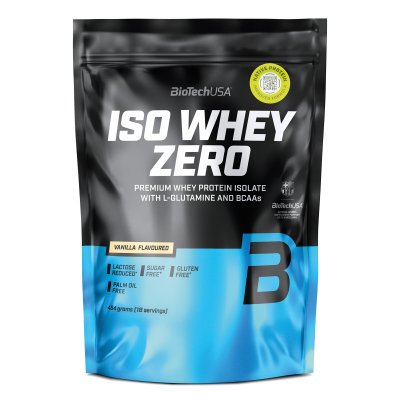 BIOTECH USA Whey Isolate -  - Iso whey zero (454g) - Saveur Vanille