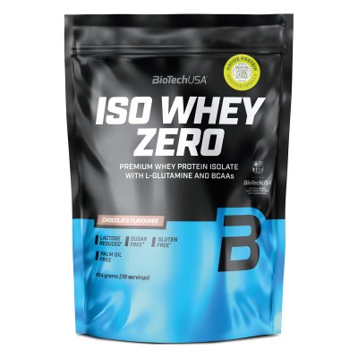 BIOTECH USA Whey isolate  - Iso Whey Zero - Chocolate 454g