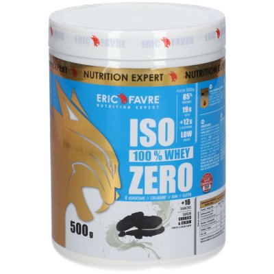 ERIC FAVRE Whey isolate Iso 100% Whey Zero - Cookies & Cream 500g 