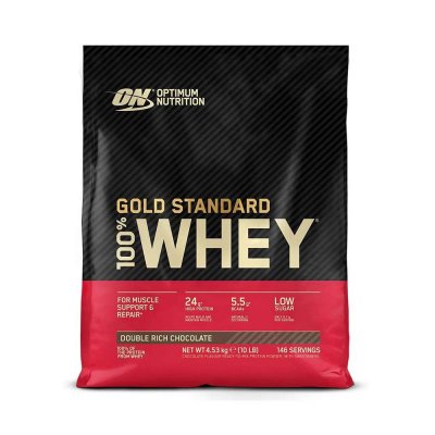 OPTIMUM NUTRITION Whey prot&eacute;ine Gold Standard 100% Whey - Double Rich Chocolate 4530g