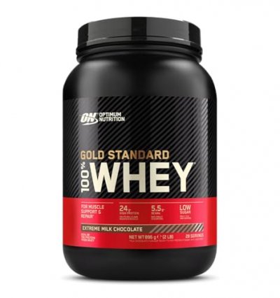 OPTIMUM NUTRITION Whey prot&eacute;ine Gold Standard 100% Whey - Extreme Milk Chocolate 900g