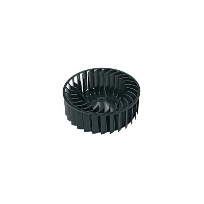 WHIRLPOOL  Bauknecht 481010425277 Roue de ventilation pour s&egrave;che-linge Noir