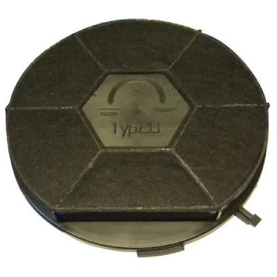 WHIRLPOOL  Filtre Charbon &oslash; 240 M/m Hauteur 34 M/m Ref: 480181701006