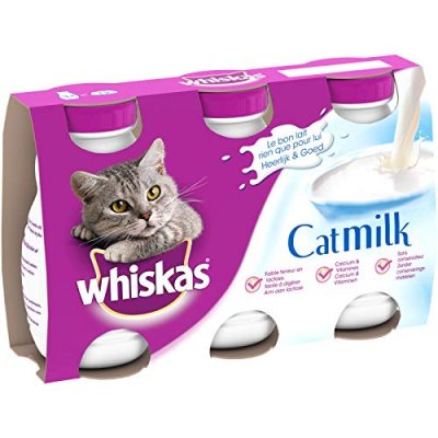 WHISKAS  Lait pour chat bouteille 200ml (5x3)
