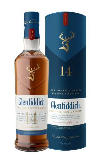 GLENFIDDICH Whisky Bourbon Barrel  - La Bouteille De 70cl