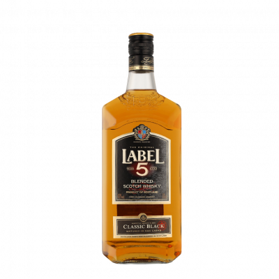 LABEL 5 Whisky Scotch Classic Black  - La Bouteille De 70cl
