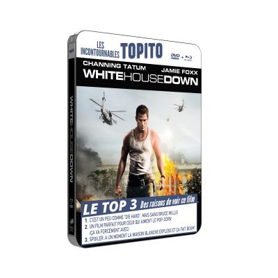 White House down Bo&icirc;tier m&eacute;tal Combo Blu-ray + DVD