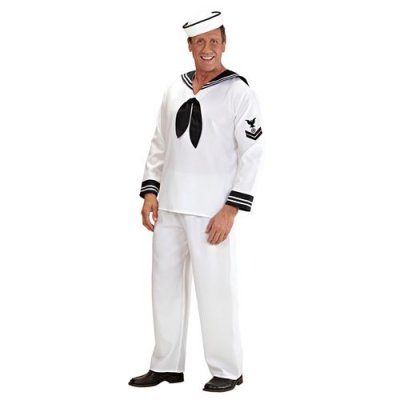 W WIDMANN MILANO PARTY FASHION Widmann 5707s Costume De Marin Xl Tissu Lourd