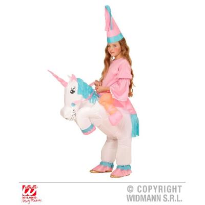 W WIDMANN MILANO PARTY FASHION Widmann 75502&nbsp;enfants Costume Licorne, One Size, Blanc.