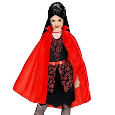 WIDMANN - Costume pour Enfant Cape Rouge, Mixte, 11005576, Taille Unique