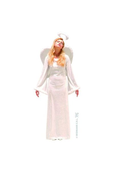 W WIDMANN MILANO PARTY FASHION Widmann - Cs924417/m - Costume Ange Velours Robe Longue Taille M