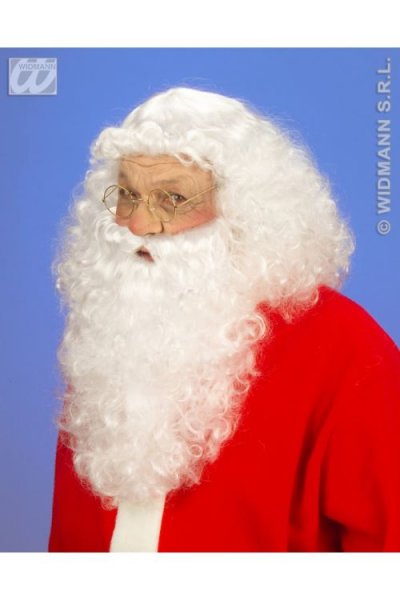 W WIDMANN MILANO PARTY FASHION Widmann S0867 - Perruque de P&egrave;re No&euml;l avec barbe