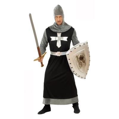 WIDMANN  Sancto Costume 57323, Crois&eacute;, Adulte, Noir, Taille L