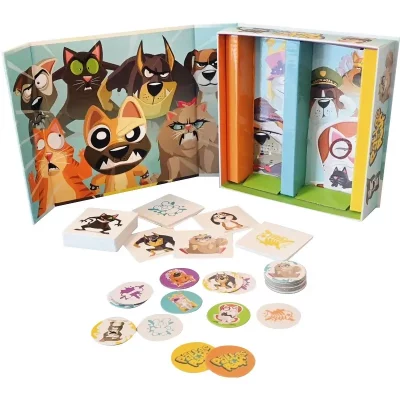 WIDYKA ! - Les Pattes &agrave; Pouf - Jeu de Soci&eacute;t&eacute; - Jeu de Cartes