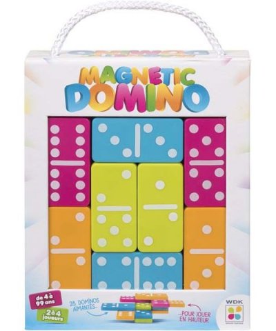 WDK Widyka! - Magnetic Domino - Jeu de soci&eacute;t&eacute; - Dominos Aimant&eacute;s
