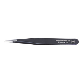 WIHA  32346 antistatique (ESD) Pince brucelle ESD 3c pointue 110 mm