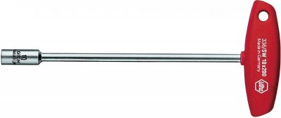 WIHA  Cl&eacute; &agrave; douille six pans avec manche en T (336) 230 mm - 00989