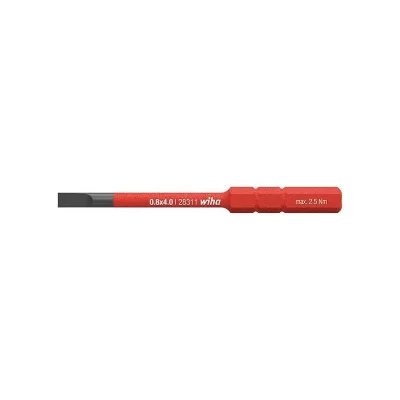 WIHA  - embout interchangeable vde diam&egrave;tre 6 mm taille 2,5 mm 2831-10