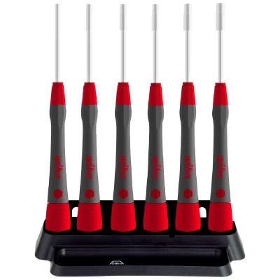 WIHA  ensemble de tournevis fins hexagonaux 7 pcs picofinish