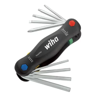 WIHA  Jeu d'embouts de tournevis 9 pi&egrave;ces PocketStar SB 351 PG9X