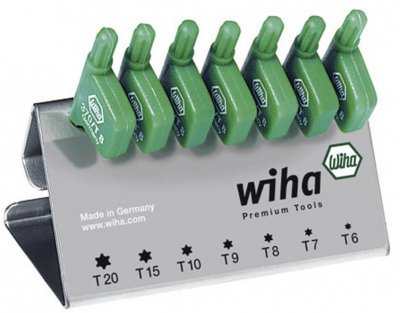 WIHA  Jeu de cl&eacute;s TORX avec manche drapeau (370 VB) - 25625