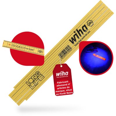 WIHA  - M&egrave;tre pliant 27058 2 m Polyamide D46040