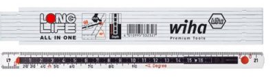 WIHA  - M&egrave;tre pliant 33232 2 m plastique D46042