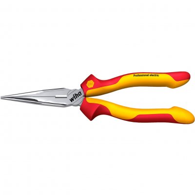 WIHA  pince demi-ronde professional electric avec taillant forme