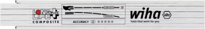 WIHA  R&egrave;gle pliable LongLife Plus Composite 410 2005 2 m Noir