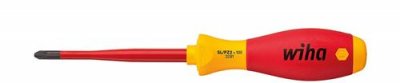 WIHA  SoftFinish Lot Xeno 3281sf Tournevis fente/Pozidriv 1 x 80
