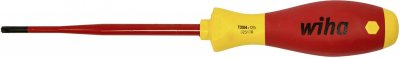 WIHA  - Tournevis SoftFinish&reg; electric slimFix torx&reg; Tamper Resistant T25H x 125 mm (41144)