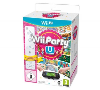 Wii Party U + T&eacute;l&eacute;commande Wiimote Plus blanche Wii U