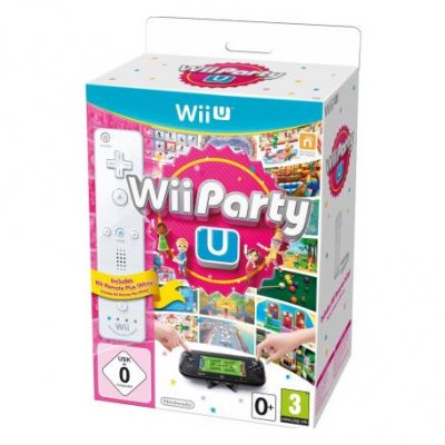 Wii Party U + T&eacute;l&eacute;commande Wiimote Plus blanche Wii U