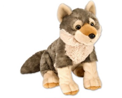 WILD REPUBLIC  - 10963 - Cuddlekins - Peluche - Loup - 30 cm