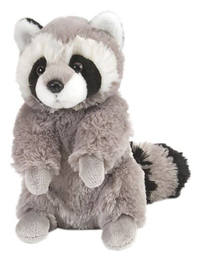 WILD REPUBLIC  raton laveur junior 20 cm gris peluche