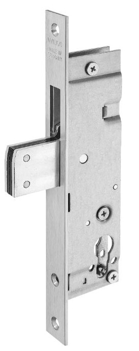 WILKA  1435 - Serrure &agrave; bascule 25 mm - Inox satin&eacute;